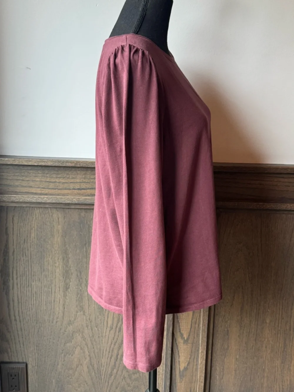 Madewell Long Sleeve Crewneck Top XLarge - Picture 4 of 6